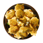 Chips, Cheese & Pakora 